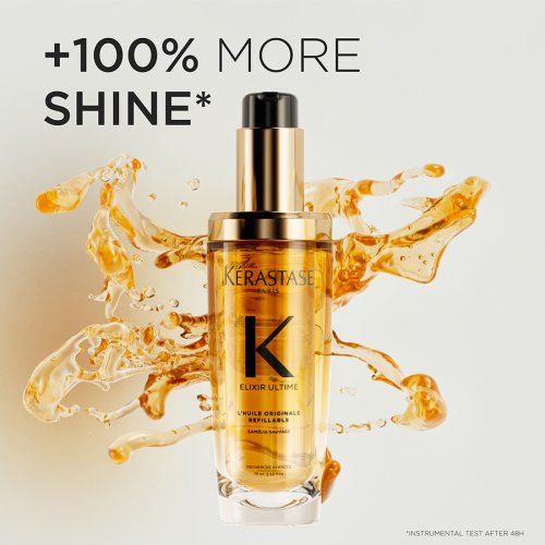 Kérastase Elixir Ultime L'Huile Orginale Refillable doplnitelný Univerzální zkrášlující olej 75 ml