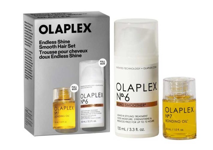 Olaplex The Endless Shine Smooth Hair Set Nº.6 Bond Smoother 100 ml + Nº.7 Bonding Oil 30 ml