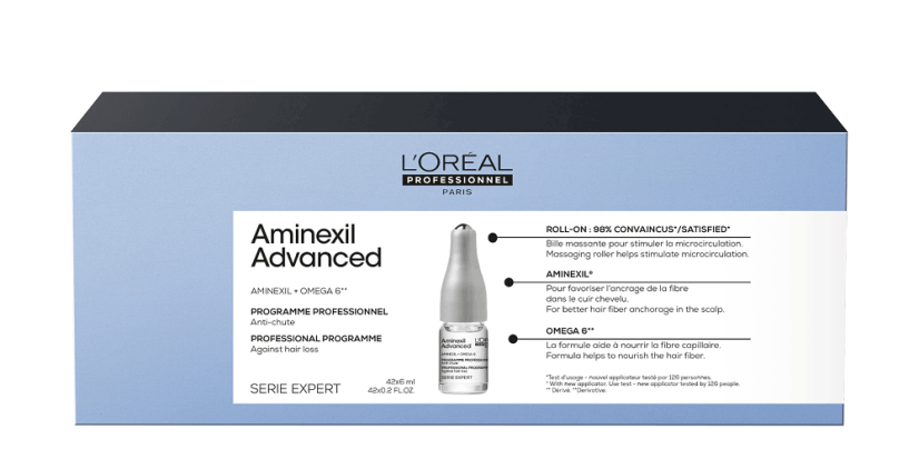 L’Oréal Professionnel Série Expert Aminexil Control 42×6 ml – kúra proti padání vlasů