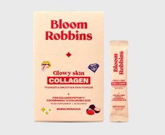 Bloom Robbins Glowy Skin Collagen – kolagen pro pleť s vysokou vstřebatelností a vitamínem C, 30 dávek