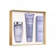 Kérastase Blond Absolu Geschenkset Shampoo Bain Lumiere 250 ml + Pflege Cicaflash 250 ml + Serum Cicaplasme 150 ml