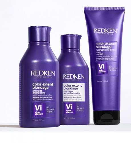 Redken Color Extend Blondage Shampoo zur Neutralisierung von Gelbtönen 300 ml