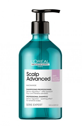 L’Oréal Professionnel Scalp Advanced Anti-discomfort Dermo Regulator shampoo 500 ml – šampón na upokojenie citlivej pokožky hlavy
