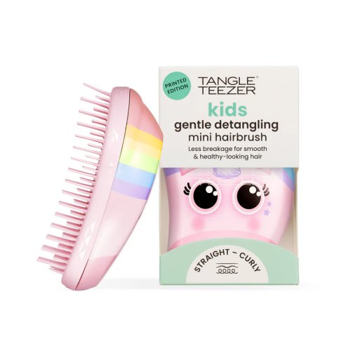 Tangle Teezer The Original MINI Rainbow The Unicorn – detská mini kefa na mokré aj suché vlasy bez ťahania