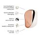 Tangle Teezer Compact Styler Ivory Rose Gold – cestovní kartáč na úpravu vlasů bez tahání