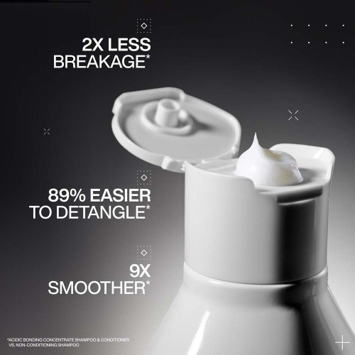 Redken Acidic Bonding Concentrate darčeková sada pre poškodené vlasy šampón 300 ml + kondicionér 300 ml + bezoplachová starostlivosť 150 ml