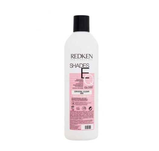 Redken Shades EQ Color Gloss Crystal Clear 500 ml – Transparentní demi-permanentní barva na vlasy pro oslnivý lesk