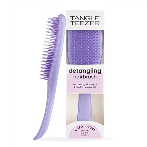 Tangle Teezer The Ultimate Thick & Curly Purple Passion – Bürste für dickes und lockiges Haar ohne Ziepen