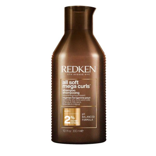 Redken All Soft Mega Curls Shampoo für sehr trockenes und lockiges Haar 300 ml