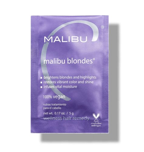 Malibu C - Malibu Blondes pre lesklé blond vlasy 12 x 5g