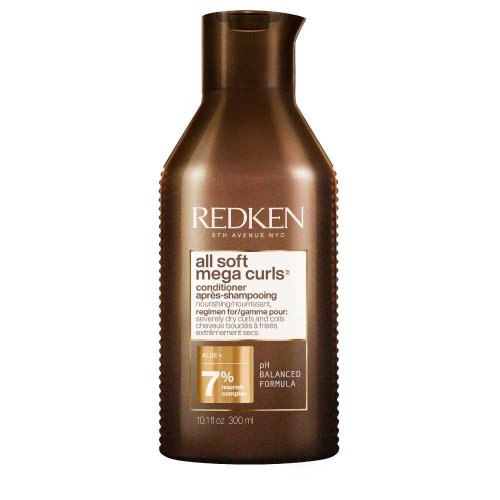 Redken All Soft Mega Curls Haarspülung für sehr trockenes und lockiges Haar 300 ml