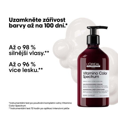 L’Oréal Professionnel Vitamino Color Spectrum Hloubkový kondicionér pro barvené vlasy 500 ml