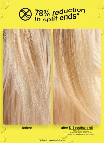 K18 Molecular Repair Hair Oil – Ľahký posilňujúci olej na opravu vlasov 10 ml