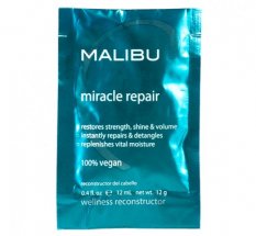 Malibu C Miracle Repair Wellness Reconstructor hydratačné a spevňujúce ošetrenie pre poškodené vlasy sáčok 12 ml