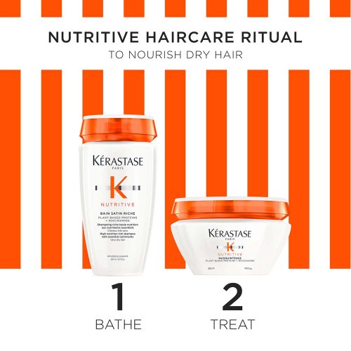 Kérastase Nutritive Spring sada Bain Satin Riche 250 ml + Masquintense 200 ml