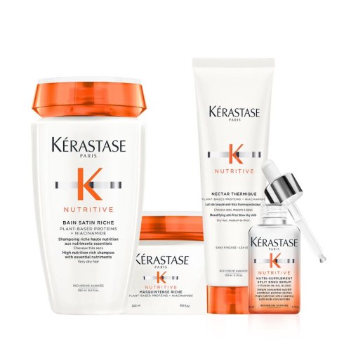 Kérastase Nutritive Bain Satin Riche vysoce vyživující šampon pro velmi suché vlasy 250 ml