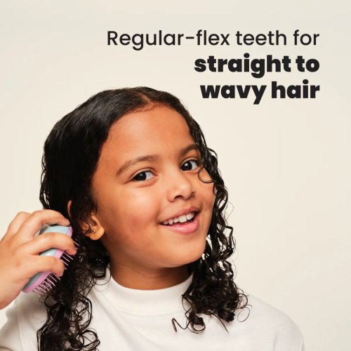 Tangle Teezer Original Mini Teal and Rosebud – detská mini kefa na mokré aj suché vlasy bez ťahania