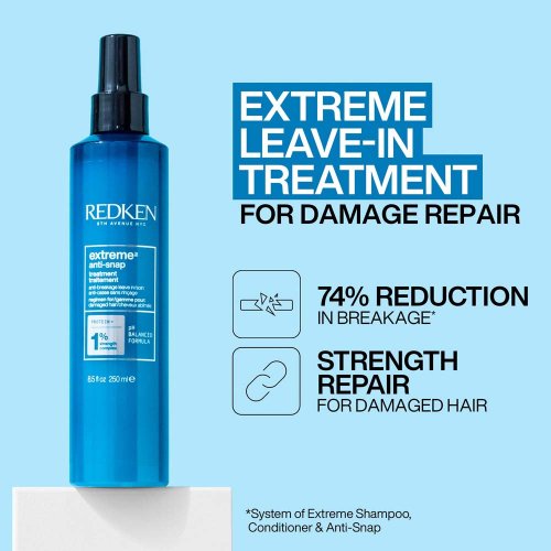 Redken Extreme darčeková sada na poškodené vlasy šampón 300 ml + kondicionér 300 ml + bezoplachová kúra 250 ml