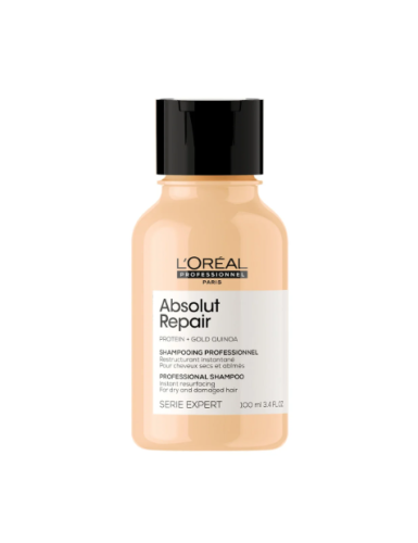 Loréal Absolut Repair cestovný šampón Gold Quinoa na poškodené vlasy 100 ml