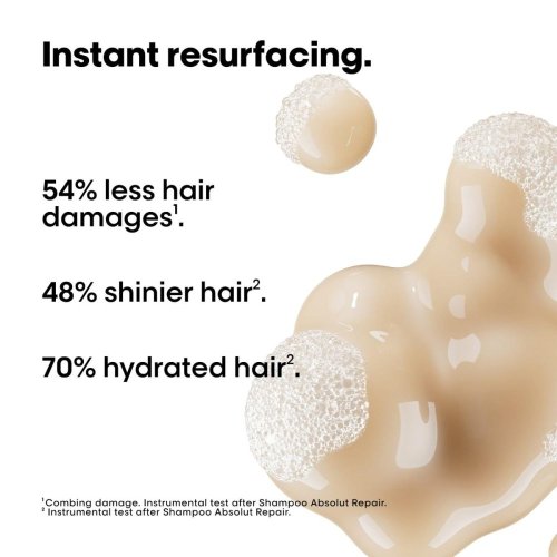 L’Oréal Professionnel Serie Expert Absolut Repair Shampoo Refill 500 ml – Nachfüllpack reparierendes Shampoo für geschädigtes Haar