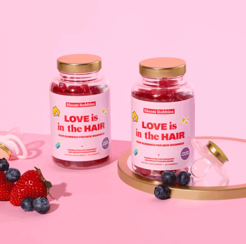 Bloom Robbins LOVE is in the HAIR – Vitamíny na vlasy pre tehotné a dojčiace ženy 60 ks