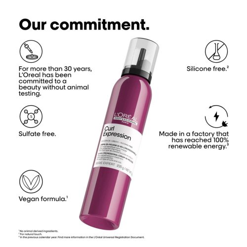 L’Oréal Professionnel Curl Expression cream-in-mousse 250 ml – multifunkční pěna 10v1 pro kudrnaté vlasy