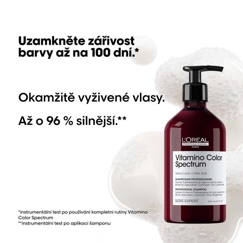 L’Oréal Professionnel Vitamino Color Spectrum Šampón na farbené vlasy 500 ml
