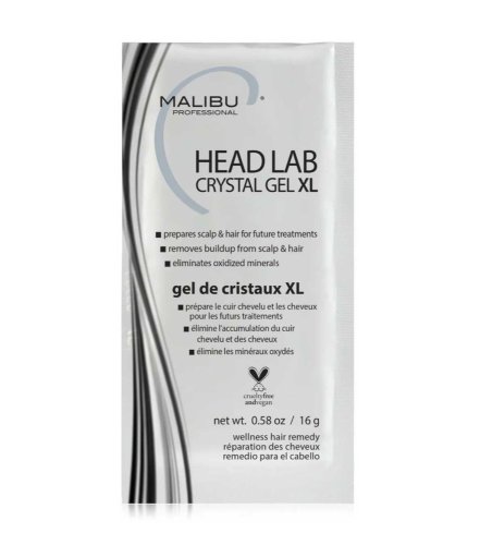 Malibu C Crystal Gel XL – Profesionální detoxikační kúra pro vlasy a pokožku hlavy (1 sáček / 16g)