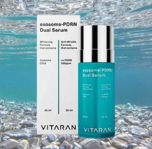Vitaran HP Exosome PDRN Dual Serum ze spermií lososa – Intenzivní regenerace a omlazení pleti 50 ml