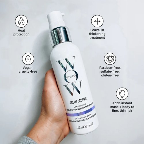 Color Wow Carb Cocktail Bionic Tonic – Tonikum pre objem a spevnenie jemných vlasov 200 ml