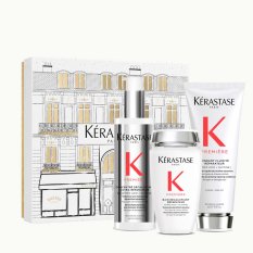 Kérastase Première Geschenkset Vor-Shampoo-Pflege 250 ml + Shampoo 250 ml + Haarspülung 200 ml