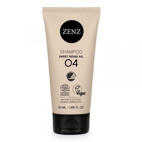 Zenz Organic Shampoo Sweet Sense no. 04 Hydratačný šampón pre objem 50 ml