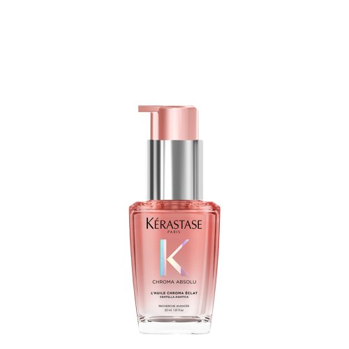 Kérastase Chroma Absolu L'huile Chroma Éclat Refillable olej pre lesk a vôňu farbených vlasov 30 ml