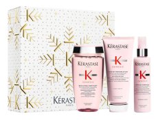 Kérastase Genesis dárková sada proti padání vlasů v důsledku lámání – šampon 250 ml + kondicionér 200 ml + termoochranný sprej 150 ml