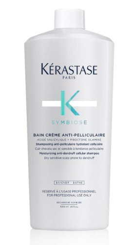 Kérastase Symbiose Bain Creme Anti-Pelliculaire Anti-Schuppen Shampoo für trockene empfindliche Haut 1000 ml