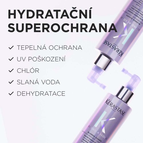 Kérastase Blond Absolu Blonde Guard 190 ml – hydratační ochranný leave-in sprej pro blond vlasy