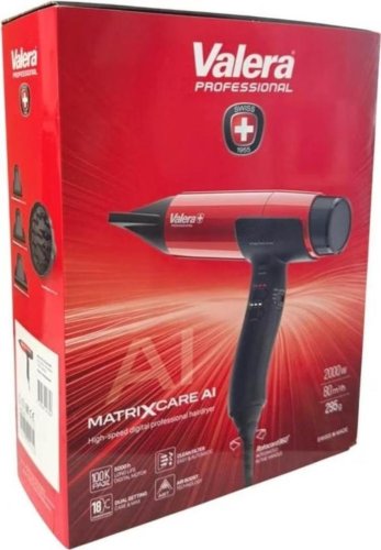 Valera MatrixCare AI Metallic Red – profesionální high-speed fén 2000 W