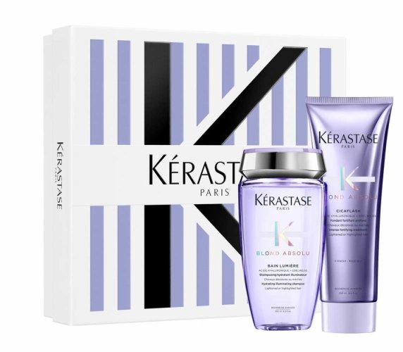 Blond Absolu dárková Spring sada Bain Lumiere 250 ml + fondant Cicaflash 250 ml