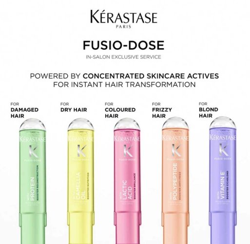 Kérastase Fusio-Dose Booster Brillance – profesionální booster pro zářivý lesk vlasů 120 ml