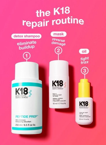 K18 Hair Molecular Repair Leave-in Mask bezoplachová maska ​​na vlasy 50 ml