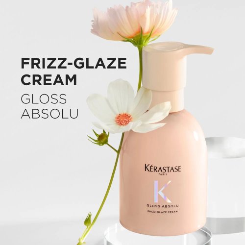 Kérastase Gloss Absolu Frizz-Glaze Cream 240ml – stylingový krém proti krepatění