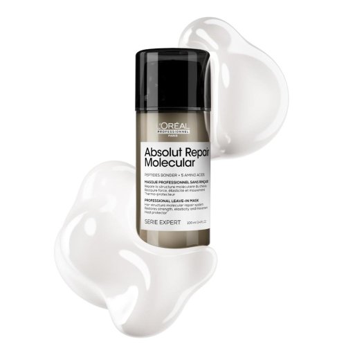 L'Oréal Professionnel Absolut Repair Molecular Leave-In Mask 100 ml – Leave-In Maske für geschädigtes Haar