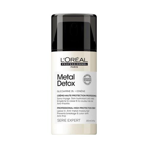 L’Oréal Professionnel Serie Expert Metal Detox 100 ml – posilující krém s ochranou před teplem a krepatěním