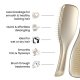 Tangle Teezer The Ultimate Detangler Chrome Neo Gold – kefa na rozčesávanie mokrých vlasov bez ťahania