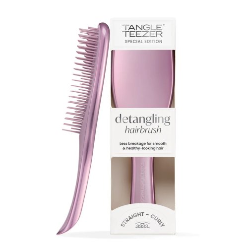 Tangle Teezer The Ultimate Detangler Chrome Mauve Copper – Bürste zum Entwirren nasser Haare ohne Ziepen