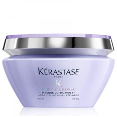 Kérastase Blond Absolu Masque Ultra-Violet – violette neutralisierende Maske für blondes Haar 200 ml
