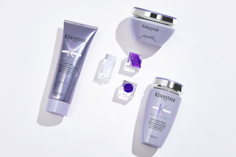 Kérastase Blond Absolu Cicaflash – Feuchtigkeitsspendender Conditioner für blondes und blondiertes Haar 250 ml