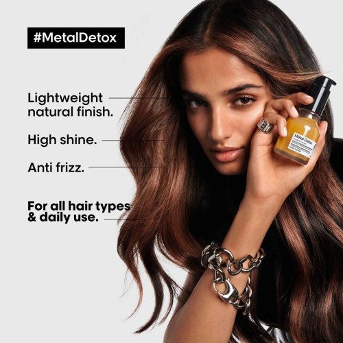 L’Oréal Professionnel Serie Expert Metal Detox oil 50 ml – pro ochranu barvy a sílu vlasů