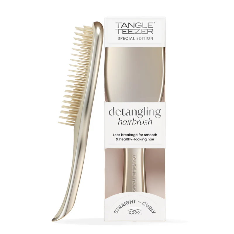 Levně Tangle Teezer The Ultimate Detangler Chrome Neo Gold – kartáč na rozčesávání mokrých vlasů bez tahání