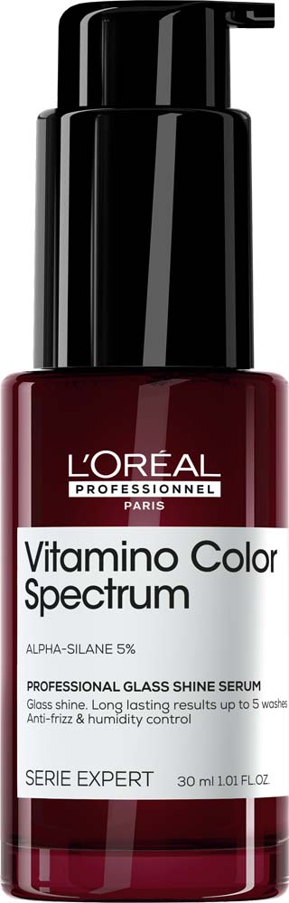Levně L’Oréal Professionnel Vitamino Color Spectrum Glass Shine serum 30 ml – sérum pro ultra lesk barvených vlasů